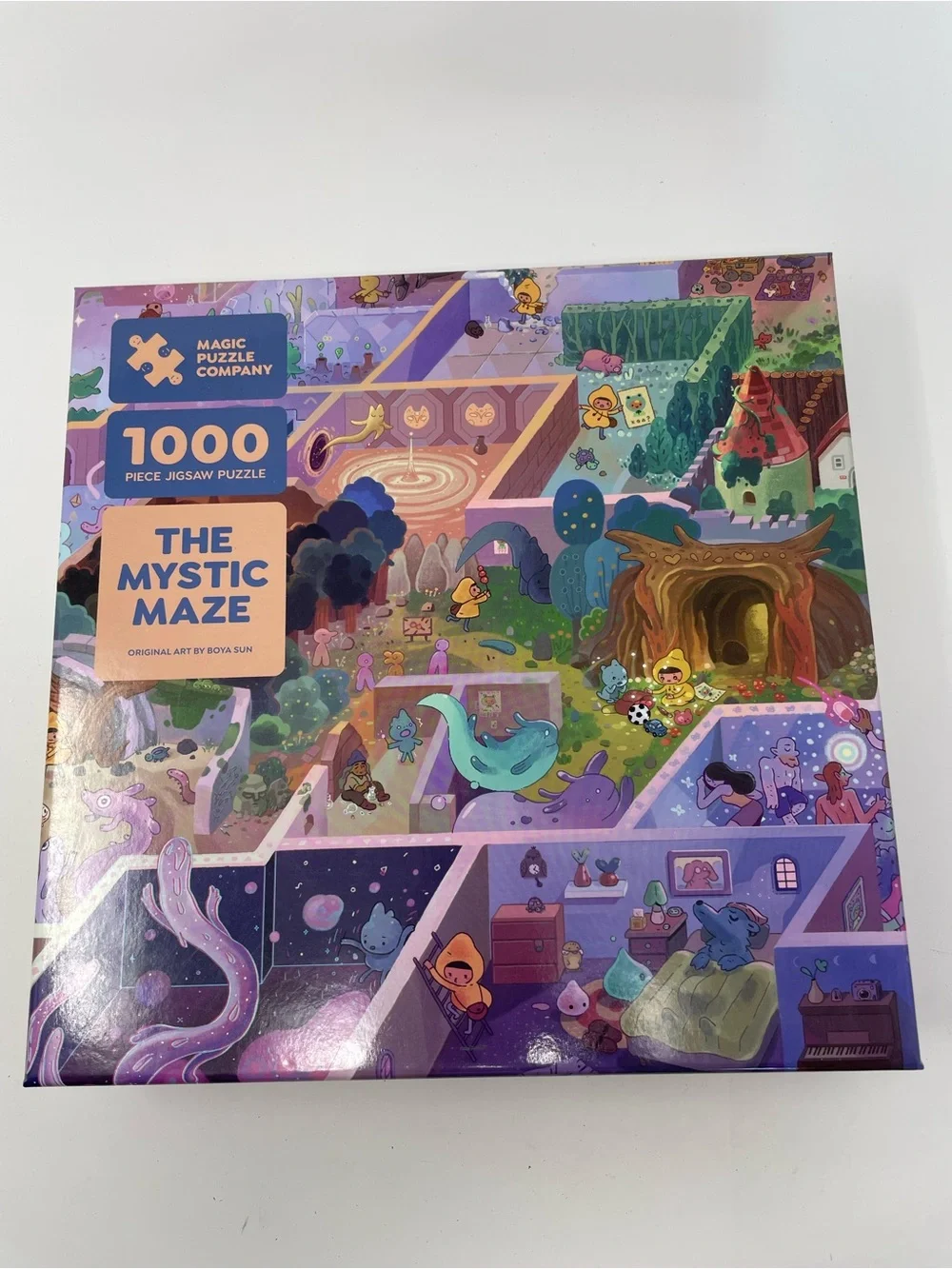 The Mystic Maze 1000-Piece Jigsaw Puzzle - Purple